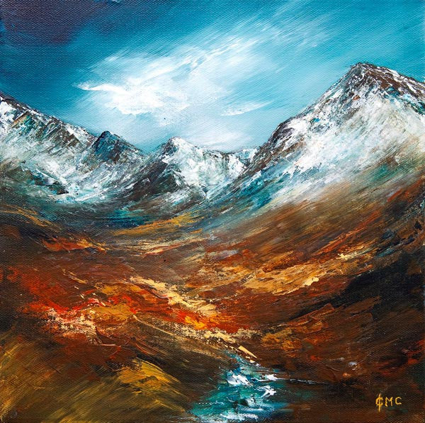 Winter Walk in the Cuillins by Grace Cameron