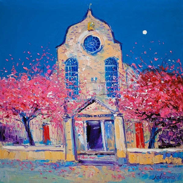 Spring Blossom, Canongate Kirk, Edinburgh by Jolomo