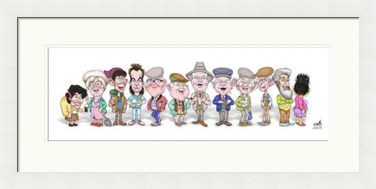 Auld Pals - Still Game The Gang by Ed Travers