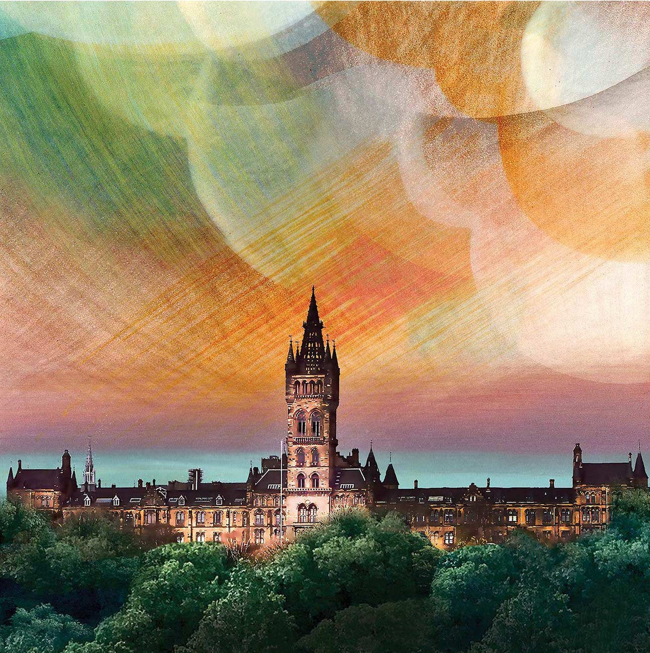 Glasgow University, Colours by Esther Cohen
