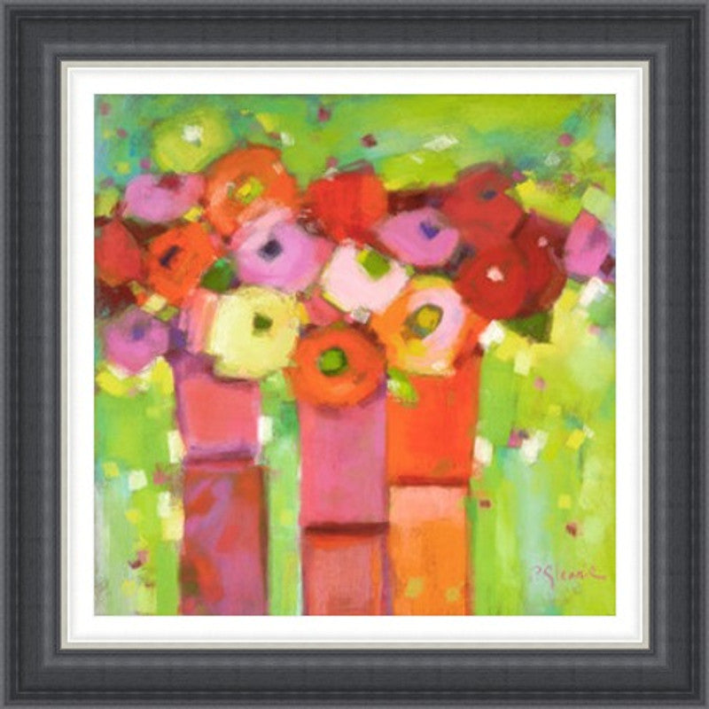 Trio of Summer Blooms by Pam Glennie