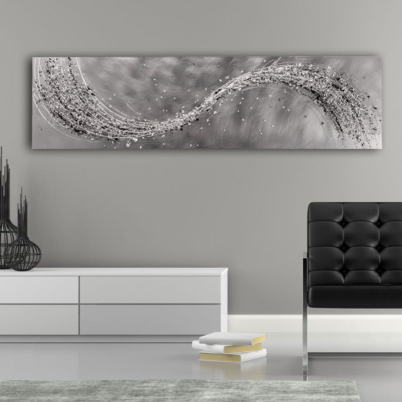 ArgentoArt Silver Metal Wall Art