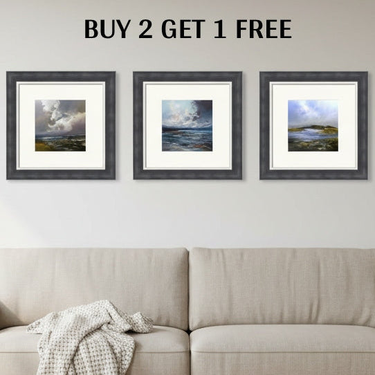 Dark & Rugged Landscape Mini Art Prints 3 for 2 by P.Raskin