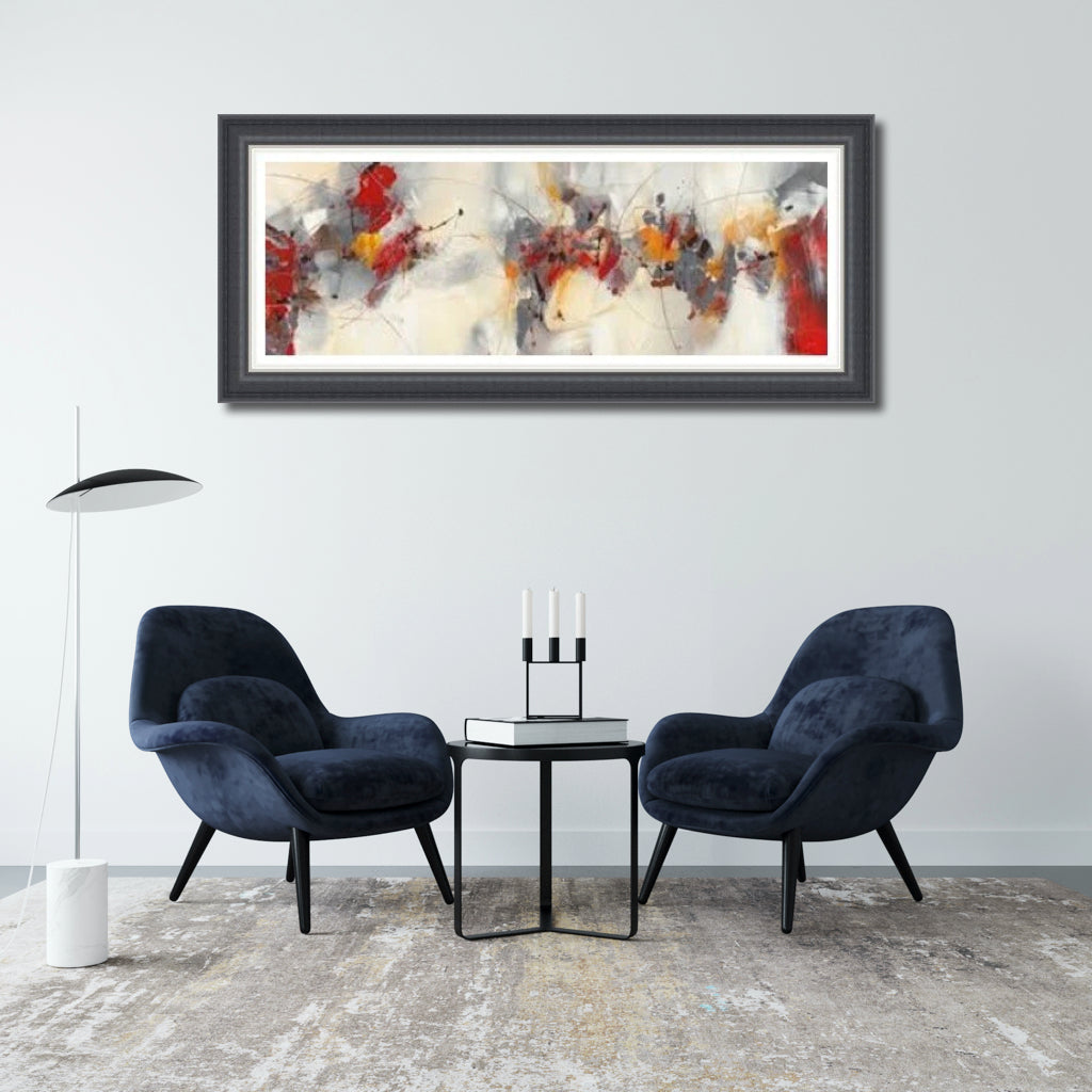 Colourful Abstract Wall Art by Veronique Ball