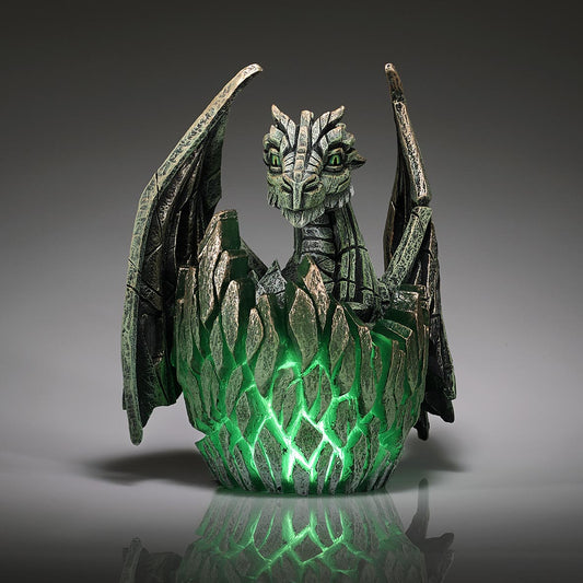 Dragon Egg Illumination Green - Edge Sculpture