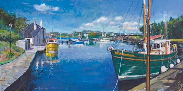 Summers Day, Crinan by Bob Lees