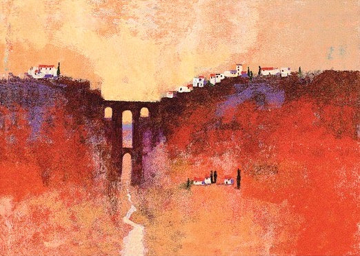 New Bridge, Ronda by Colin Ruffell