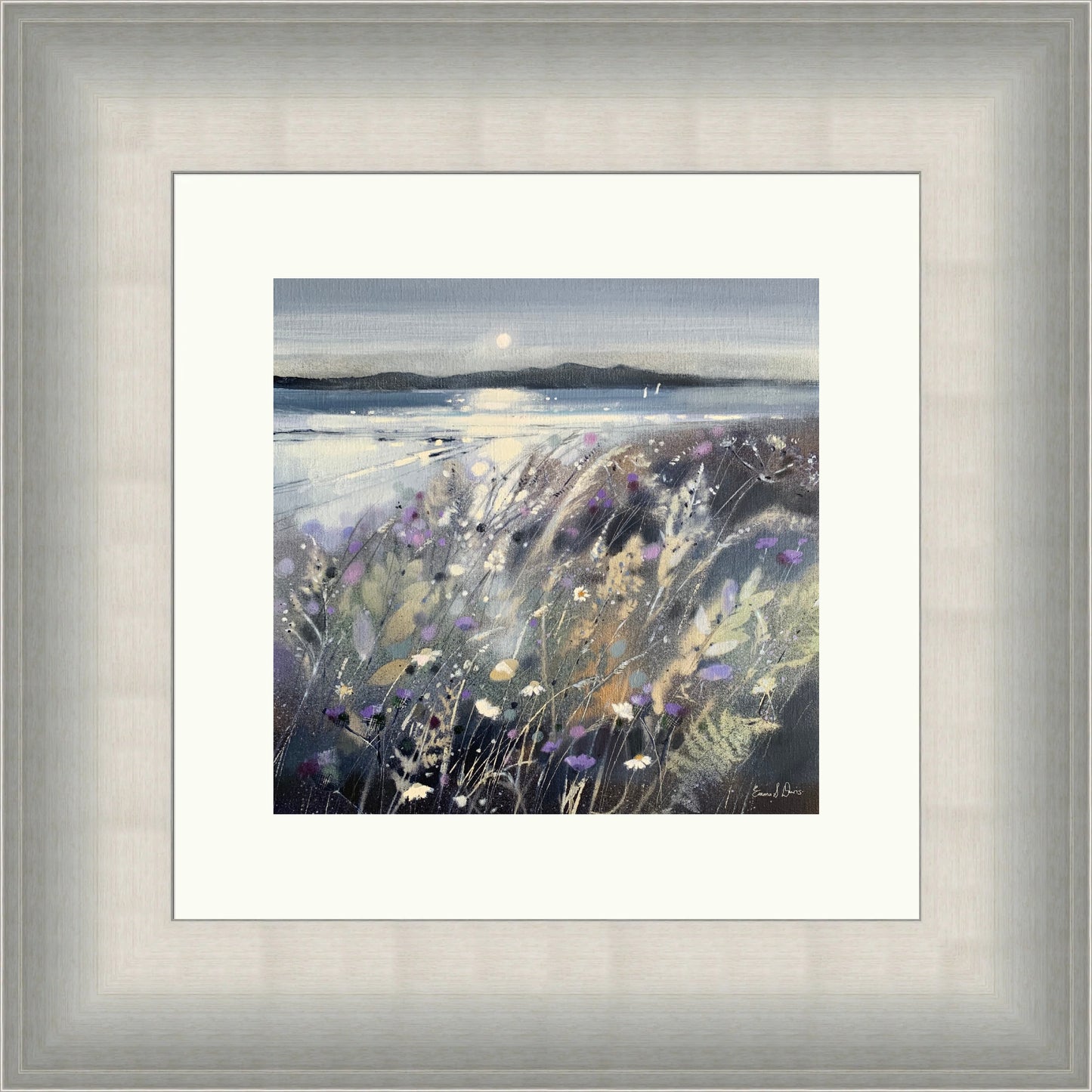 Summer Fields and Arran by Emma S Davis