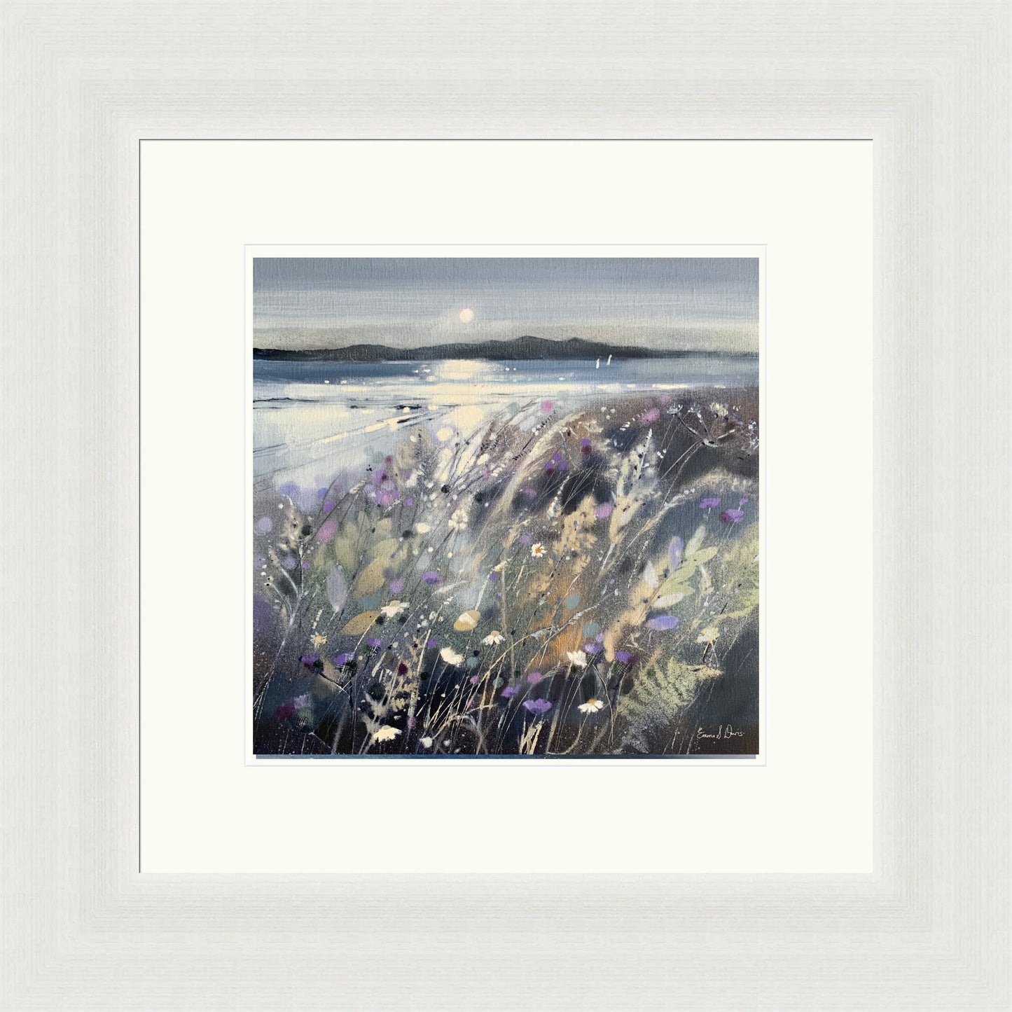 Summer Fields and Arran by Emma S Davis