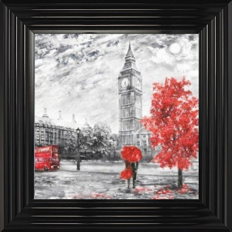 London Blossoms in Red 2