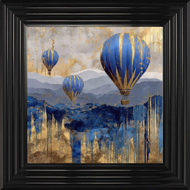 Blue & Gold Balloons