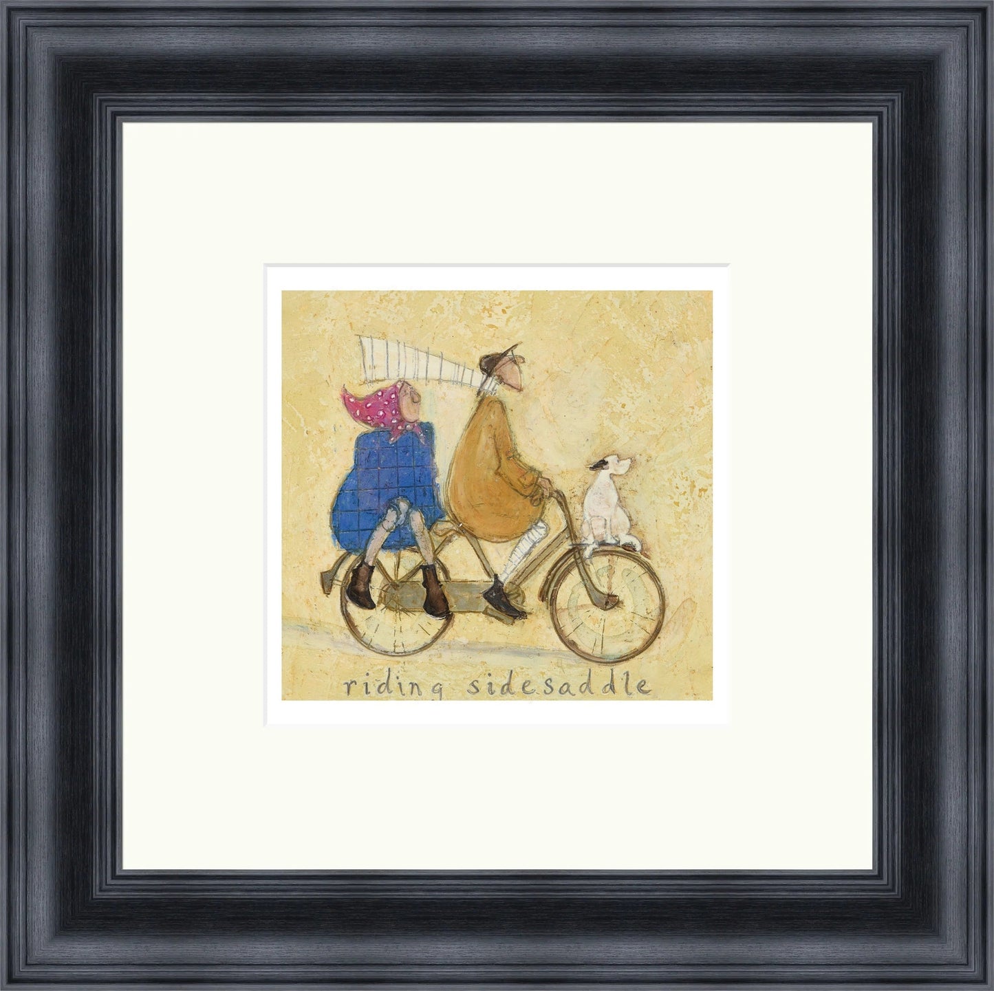 Riding Side Saddle by Sam Toft