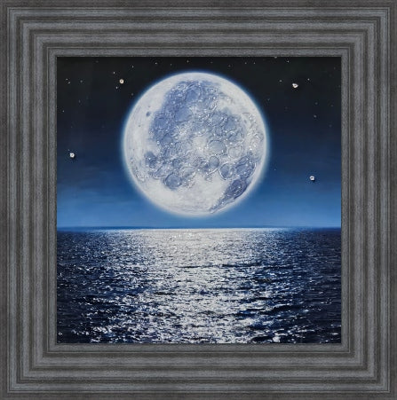 Blue Moon Over Water