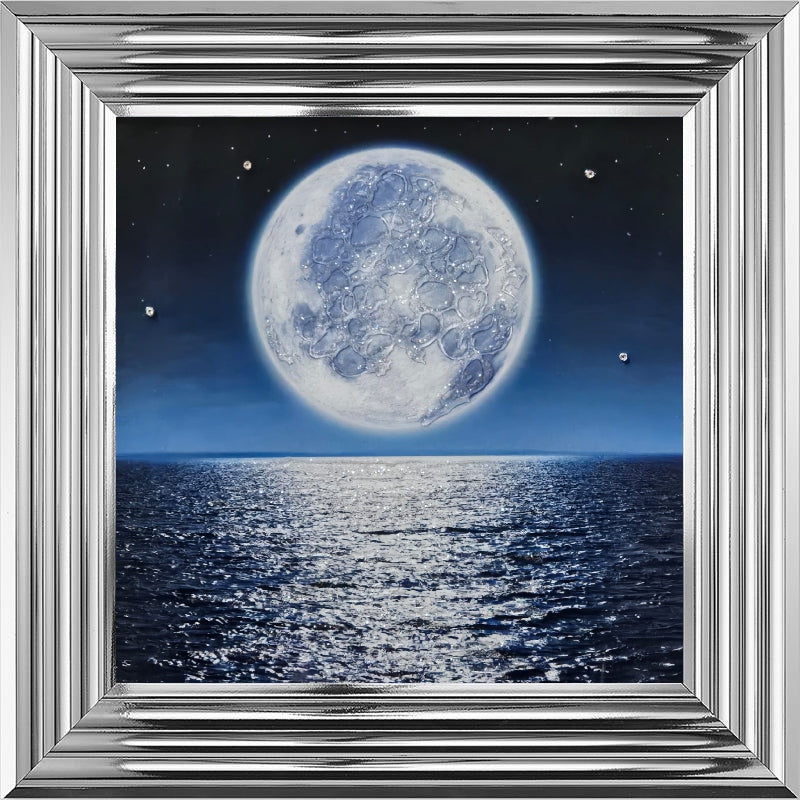 Blue Moon Over Water