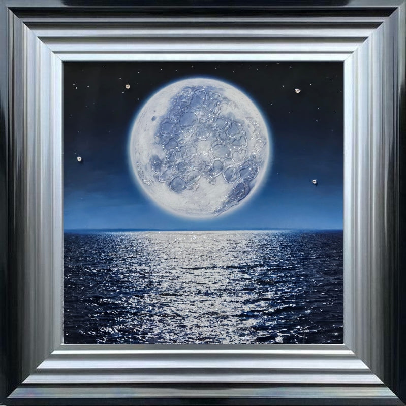 Blue Moon Over Water