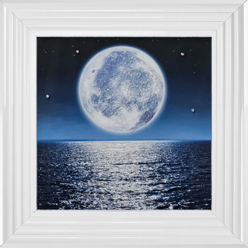 Blue Moon Over Water