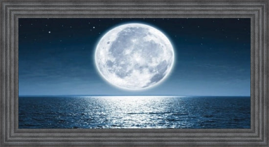 Blue Moon Over Water