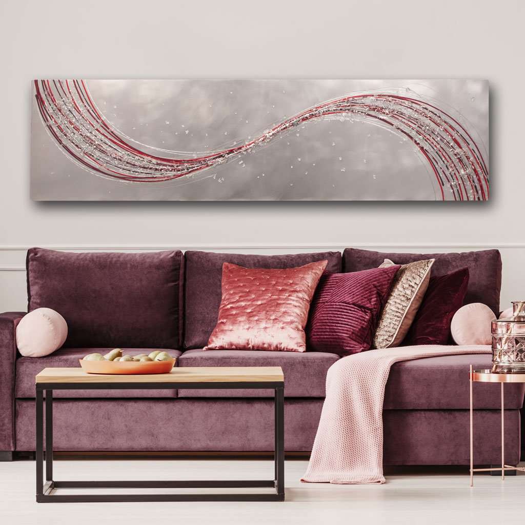 Berry & Plum Lithium Metal Wall Art by ArgentoArt