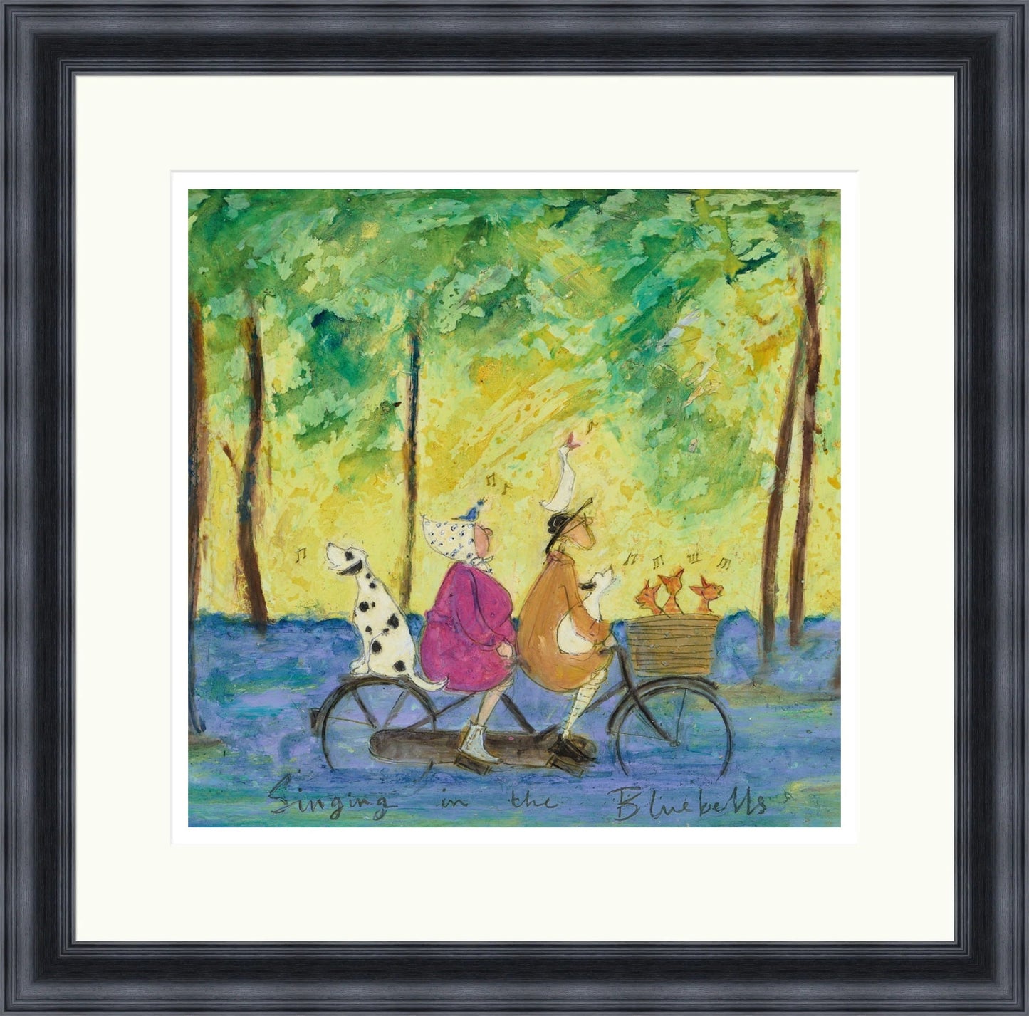 Singing in the Bluebells by Sam Toft