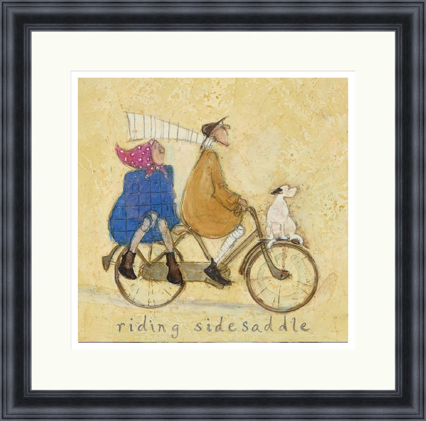 Riding Side Saddle by Sam Toft