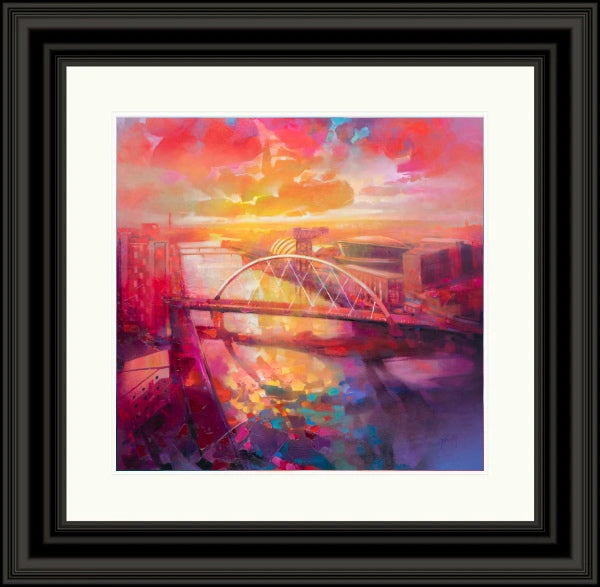 Clyde Arc Bridge (Signed & Numbered Limited Edition) by Scott Naismith