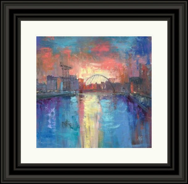 My Beautiful Glasgow Squinty Bridge by Michael Murphy