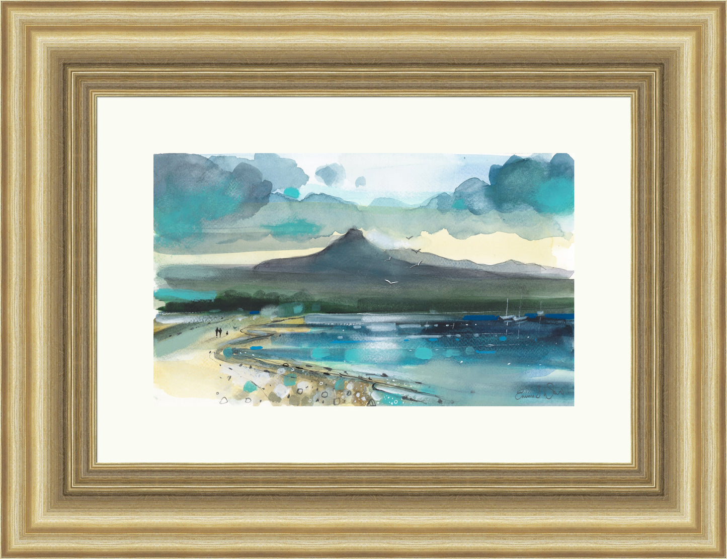 Summer Days Brodick, Arran by Emma S Davis