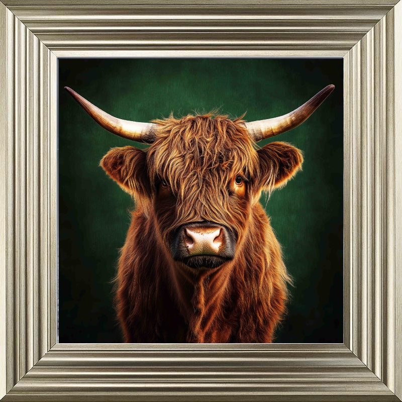 Highland Cow, Emerald