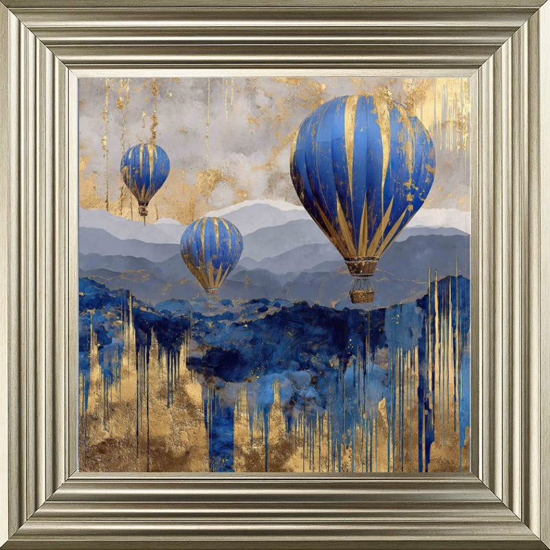 Blue & Gold Balloons