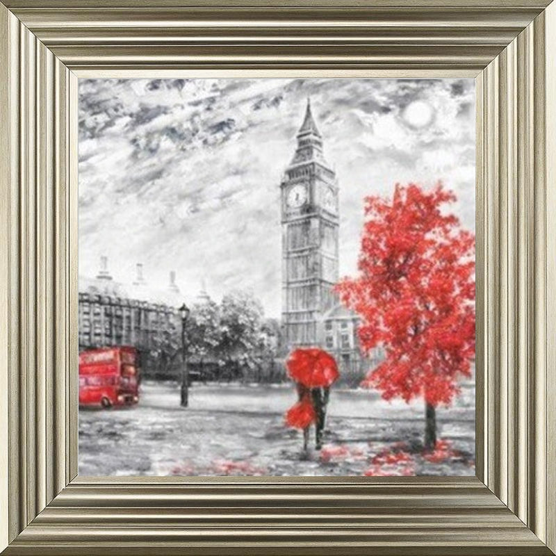London Blossoms in Red 2