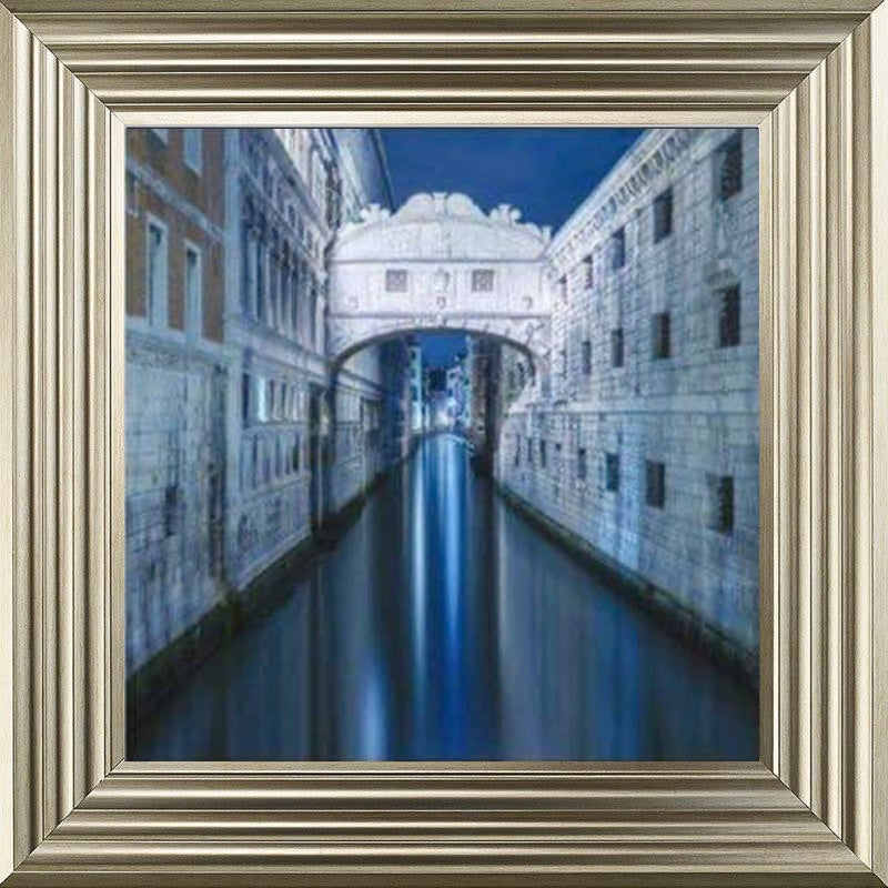 Bridge of Sighs in Blue
