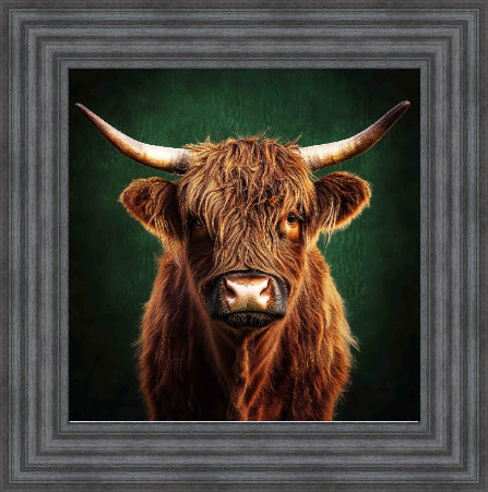 Highland Cow, Emerald