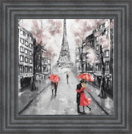 Paris Blossoms in Red