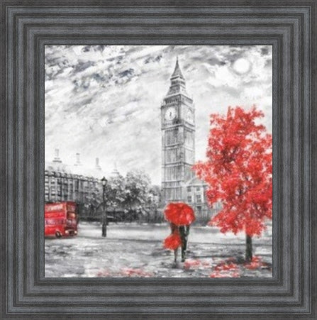 London Blossoms in Red 2