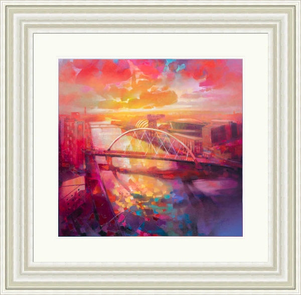 Clyde Arc Bridge (Signed & Numbered Limited Edition) by Scott Naismith