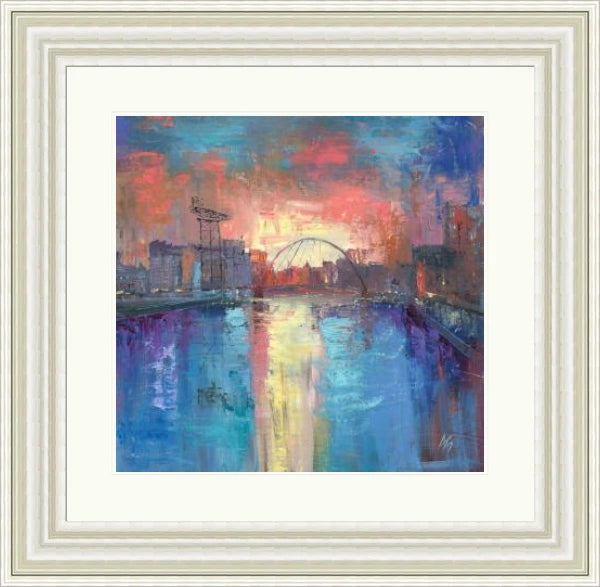 My Beautiful Glasgow Squinty Bridge by Michael Murphy