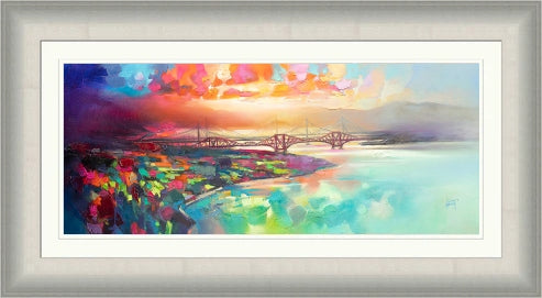 Forth Bridges Flight Path (Signed & Numbered Limited Edition) by Scott Naismith