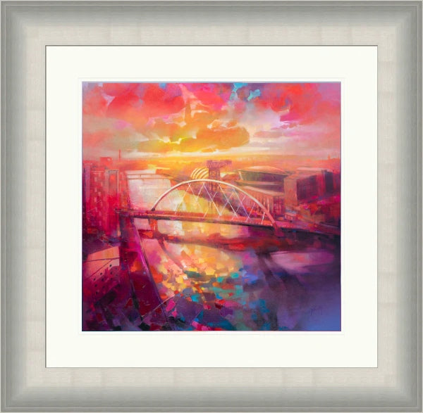 Clyde Arc Bridge (Signed & Numbered Limited Edition) by Scott Naismith
