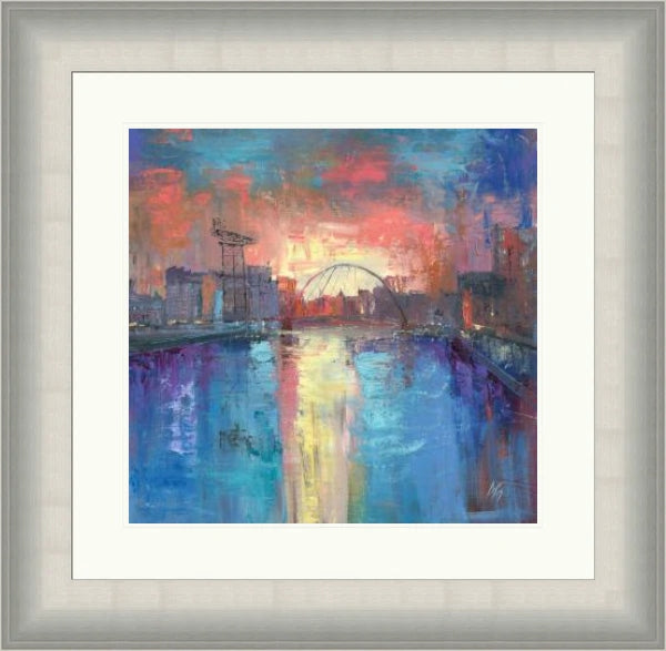 My Beautiful Glasgow Squinty Bridge by Michael Murphy