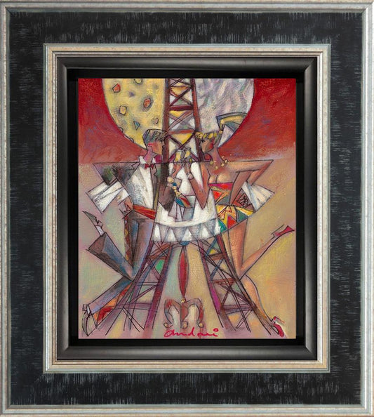 Champagne Break Signed Limited Edition Framed Canvas by Andrei Protsouk