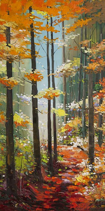 Woodland Light by Daniel Campbell