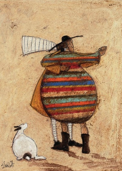 Dancing Cheek To Cheeky by Sam Toft