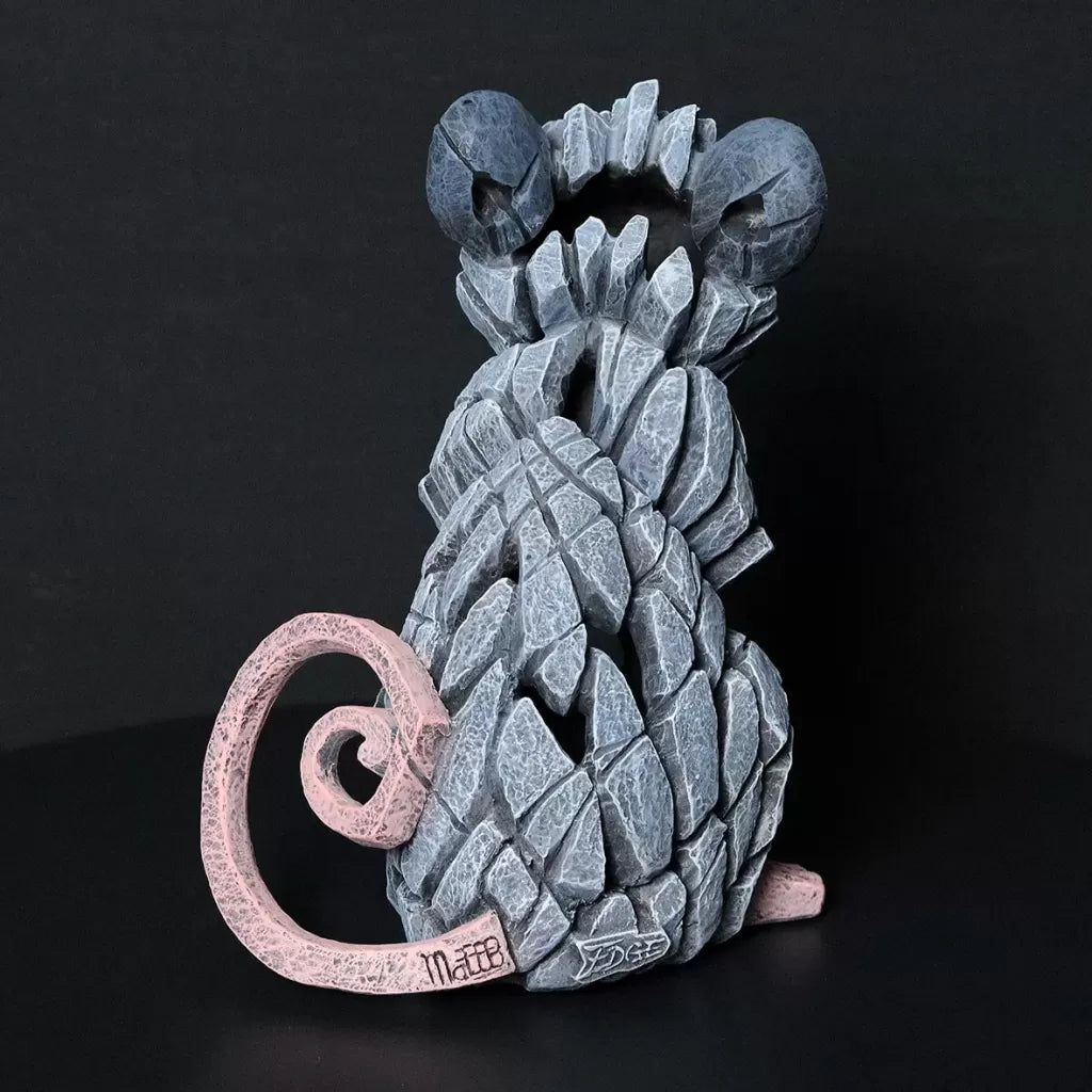 Field Mouse (Grey) by Matt Buckley - Edge Sculpture