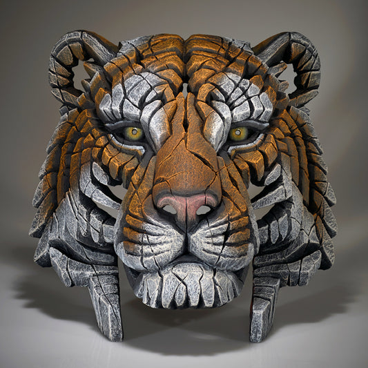 Tiger Bust - Edge Sculpture
