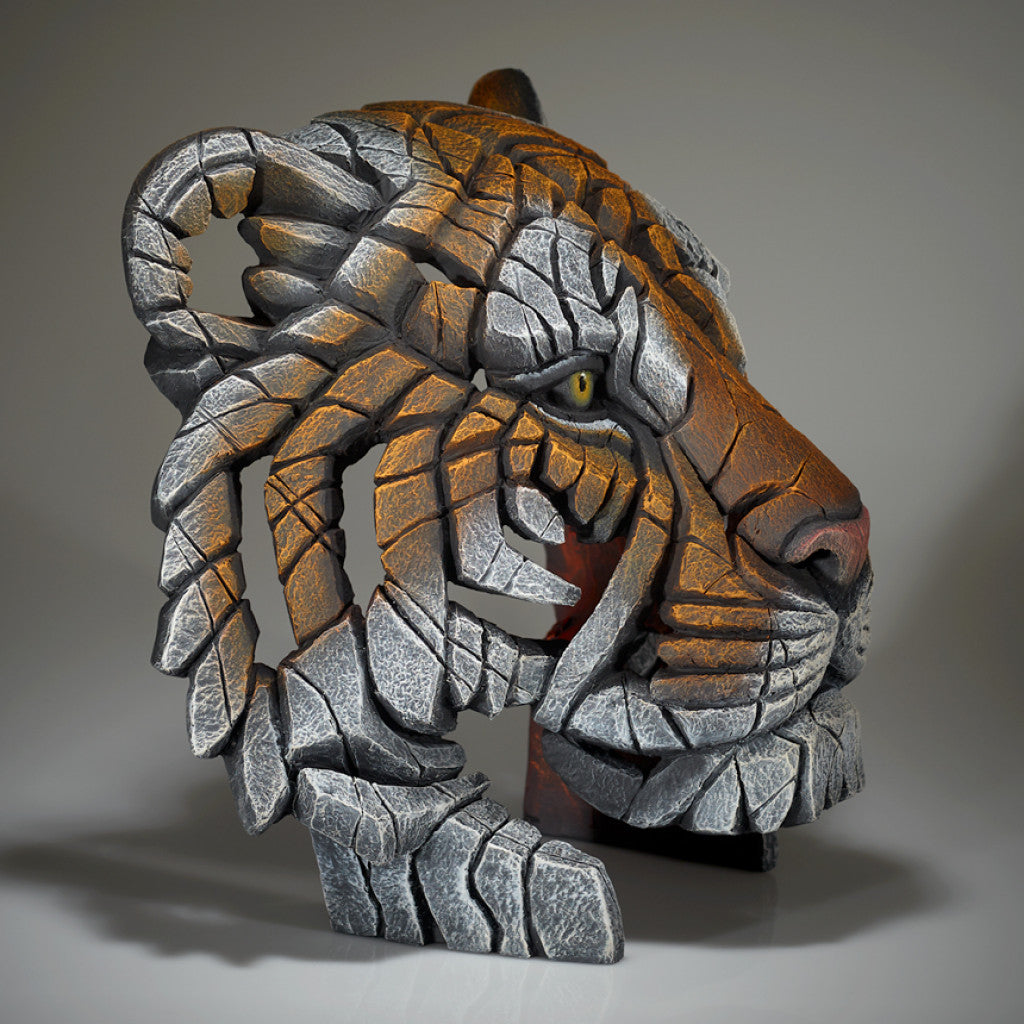 Tiger Bust - Edge Sculpture