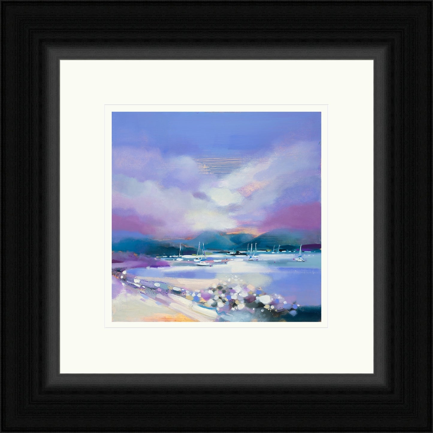 Early Morning, Kames Bay, Bute (Signed Limited Edition) by Emma S Davis