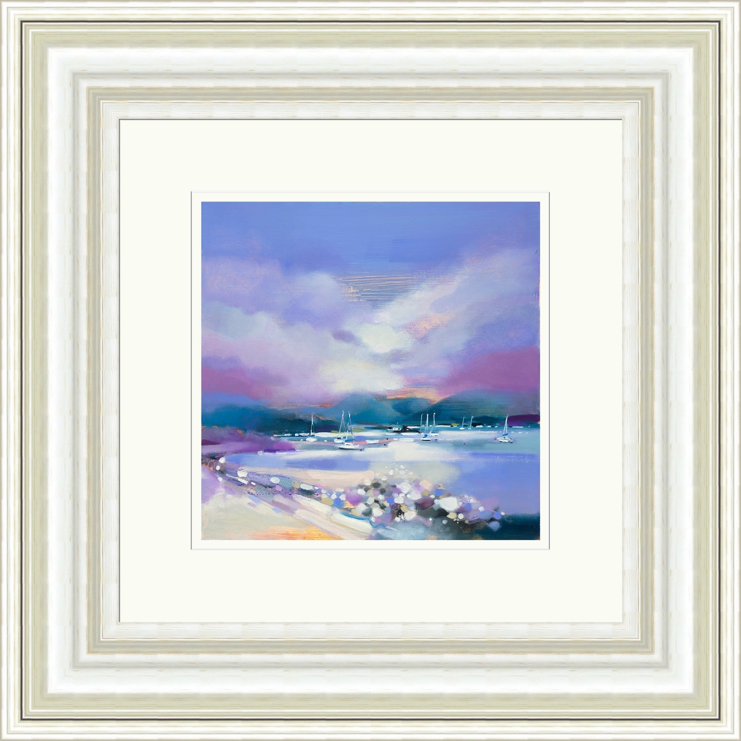 Early Morning, Kames Bay, Bute (Signed Limited Edition) by Emma S Davis