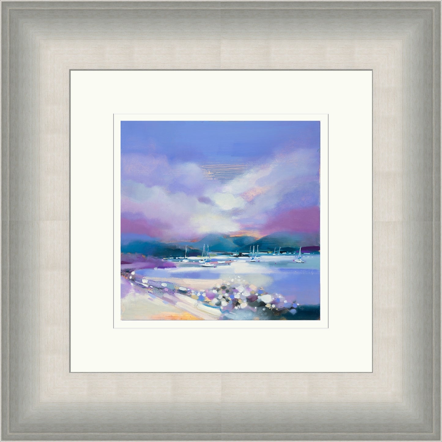 Early Morning, Kames Bay, Bute (Signed Limited Edition) by Emma S Davis