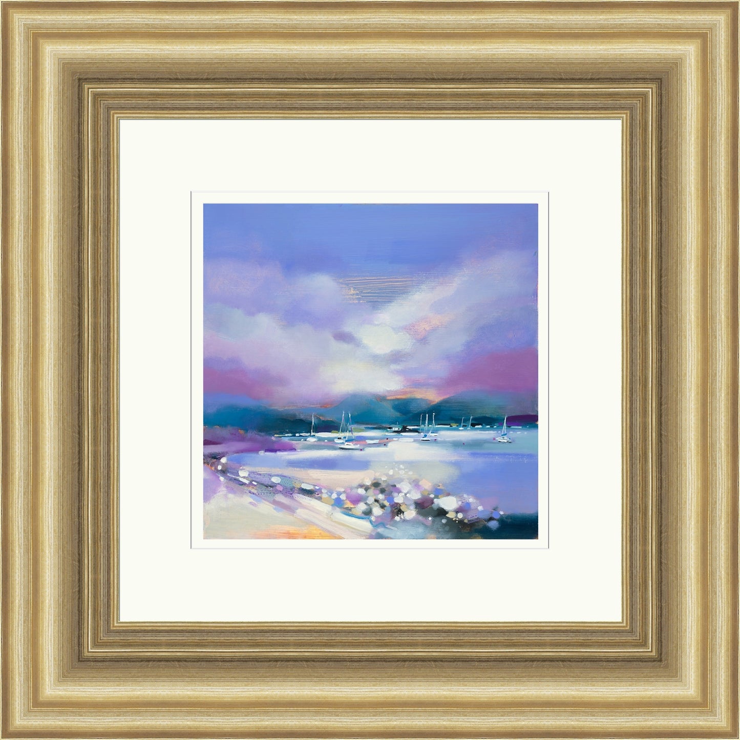 Early Morning, Kames Bay, Bute (Signed Limited Edition) by Emma S Davis