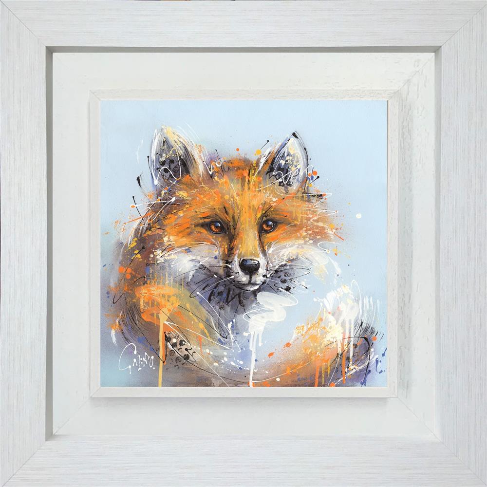 Felix Fox Signed Limited Edition Framed Art Canvas  by Joe Galindo